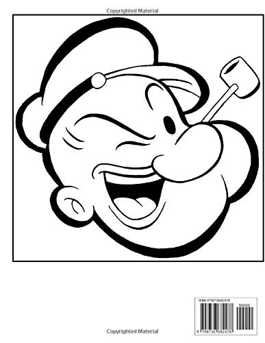 130 Popeye the Sailor Man Coloring Pages Printable 51