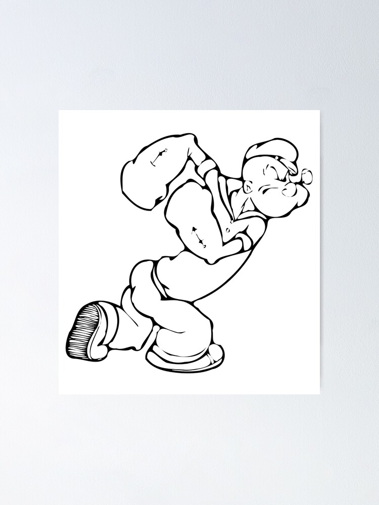 popeye the sailor man coloring pages printable jpg