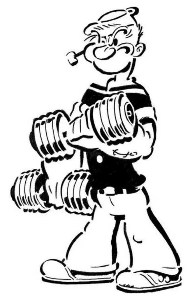 130 Popeye the Sailor Man Coloring Pages Printable 86