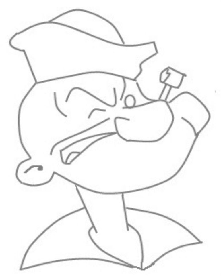 130 Popeye the Sailor Man Coloring Pages Printable 97