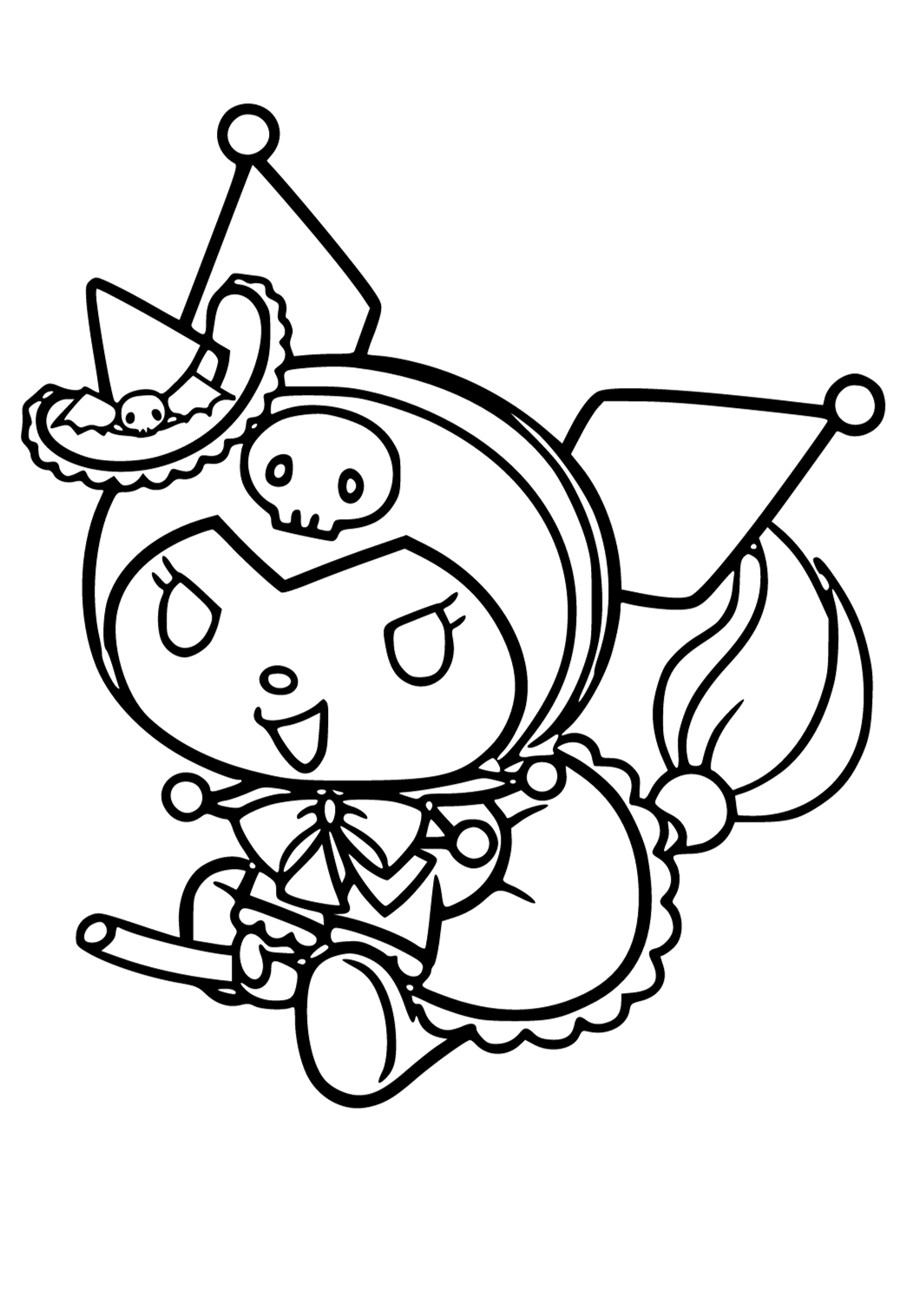 130+ Witch Coloring Page Ideas for Halloween Fun 108