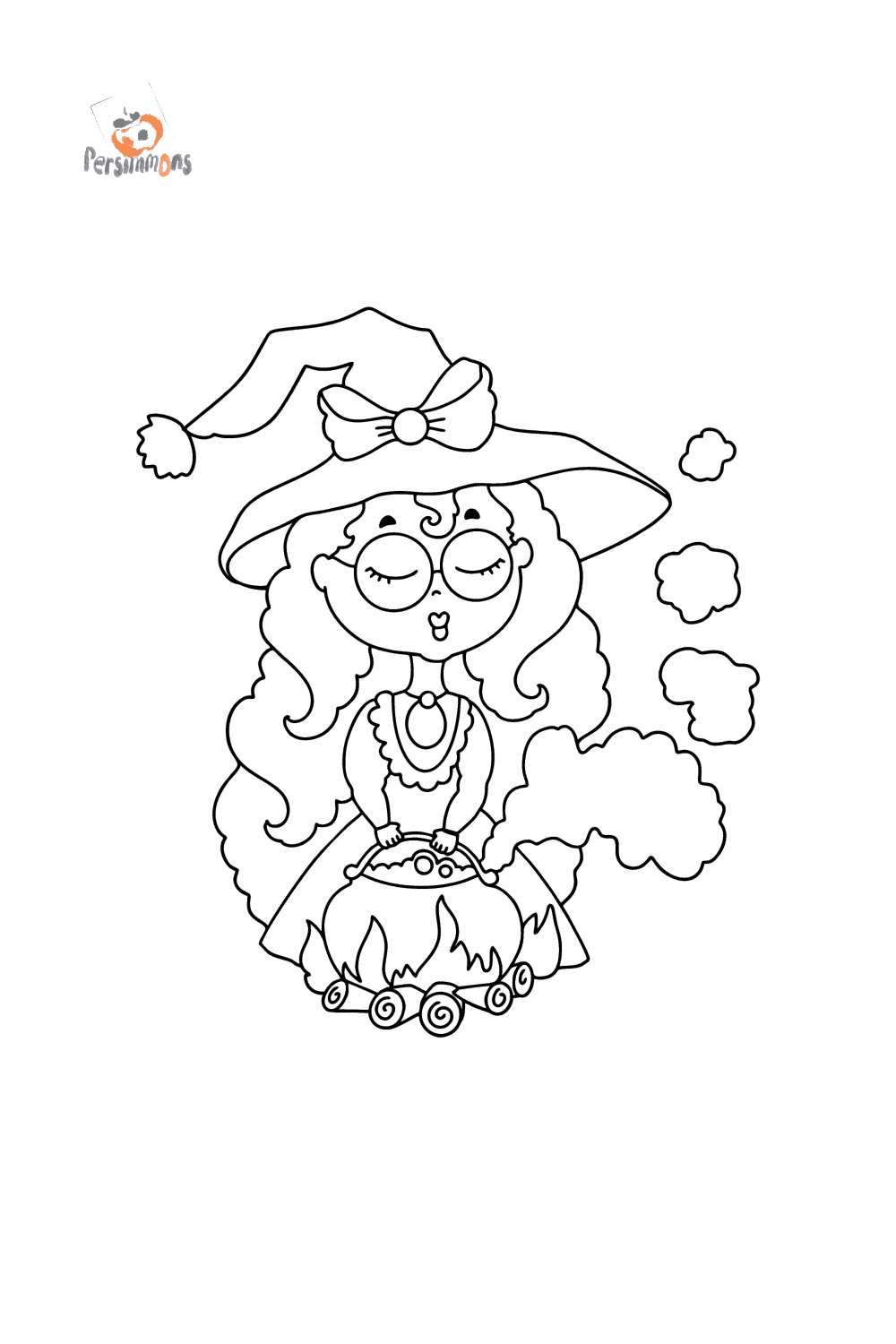 130+ Witch Coloring Page Ideas for Halloween Fun 119