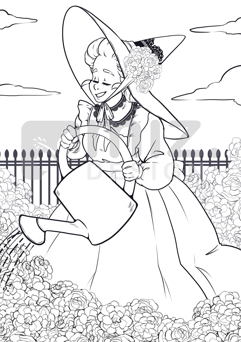 130+ Witch Coloring Page Ideas for Halloween Fun 61