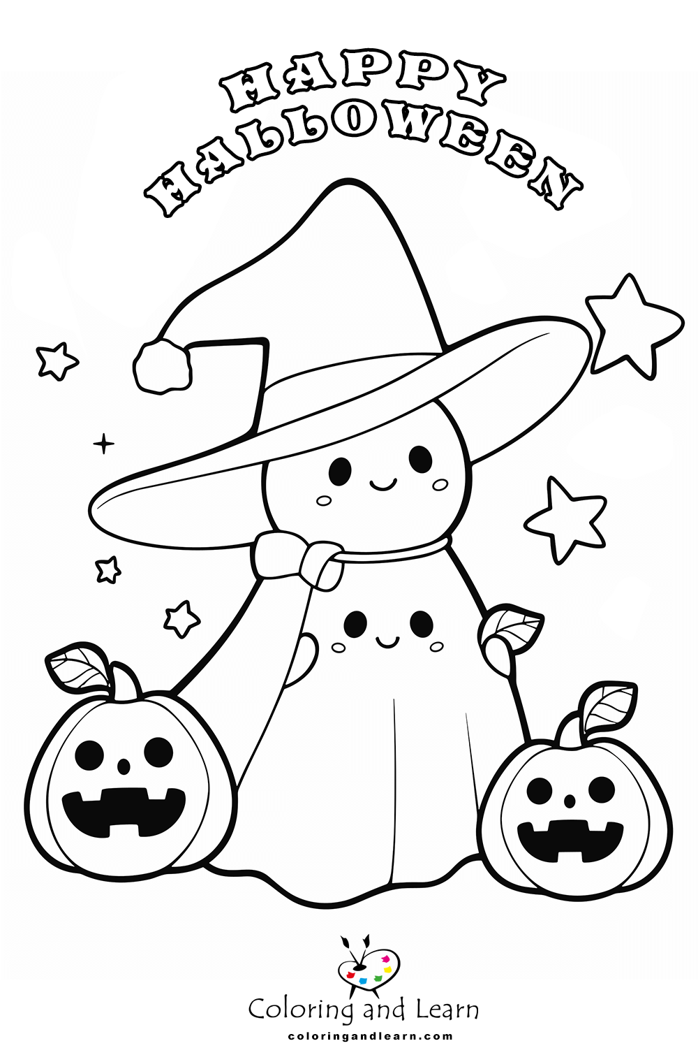 130+ Witch Coloring Page Ideas for Halloween Fun 69