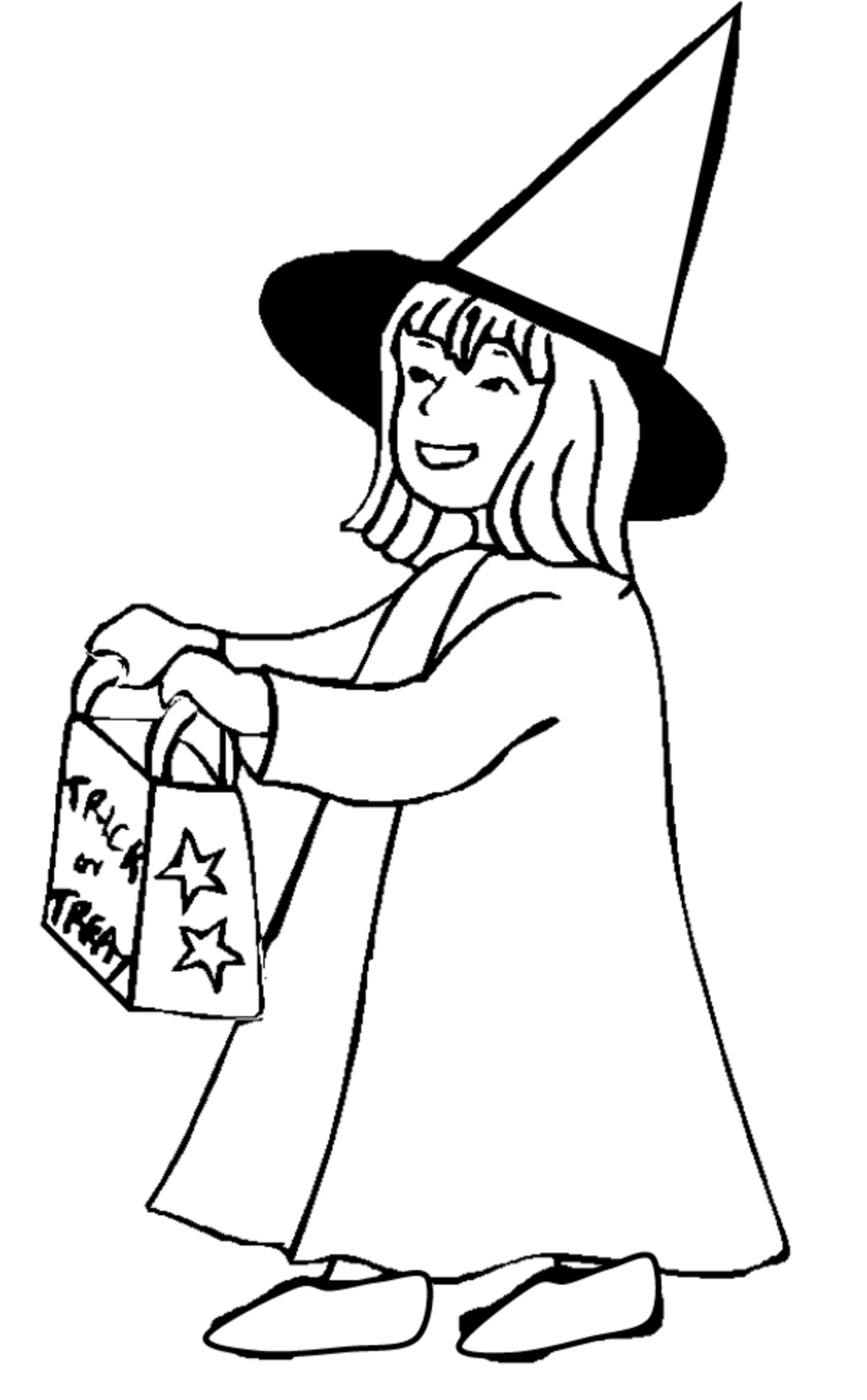 130+ Witch Coloring Page Ideas for Halloween Fun 77