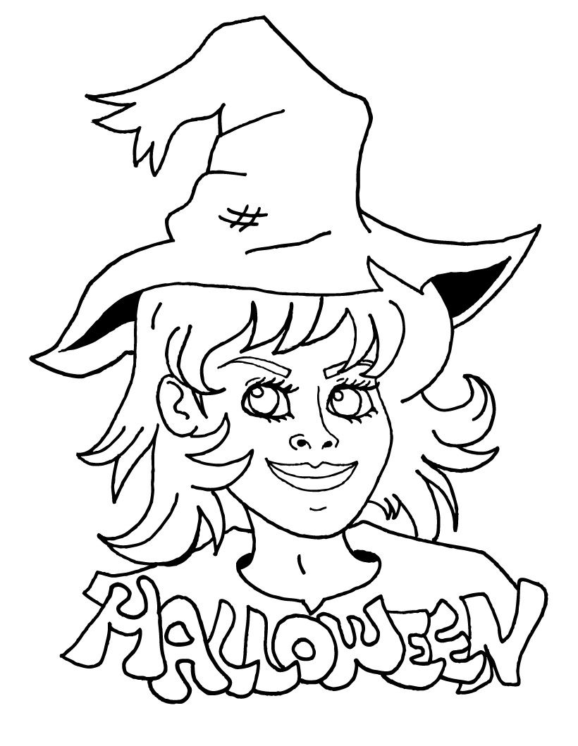 130+ Witch Coloring Page Ideas for Halloween Fun 85