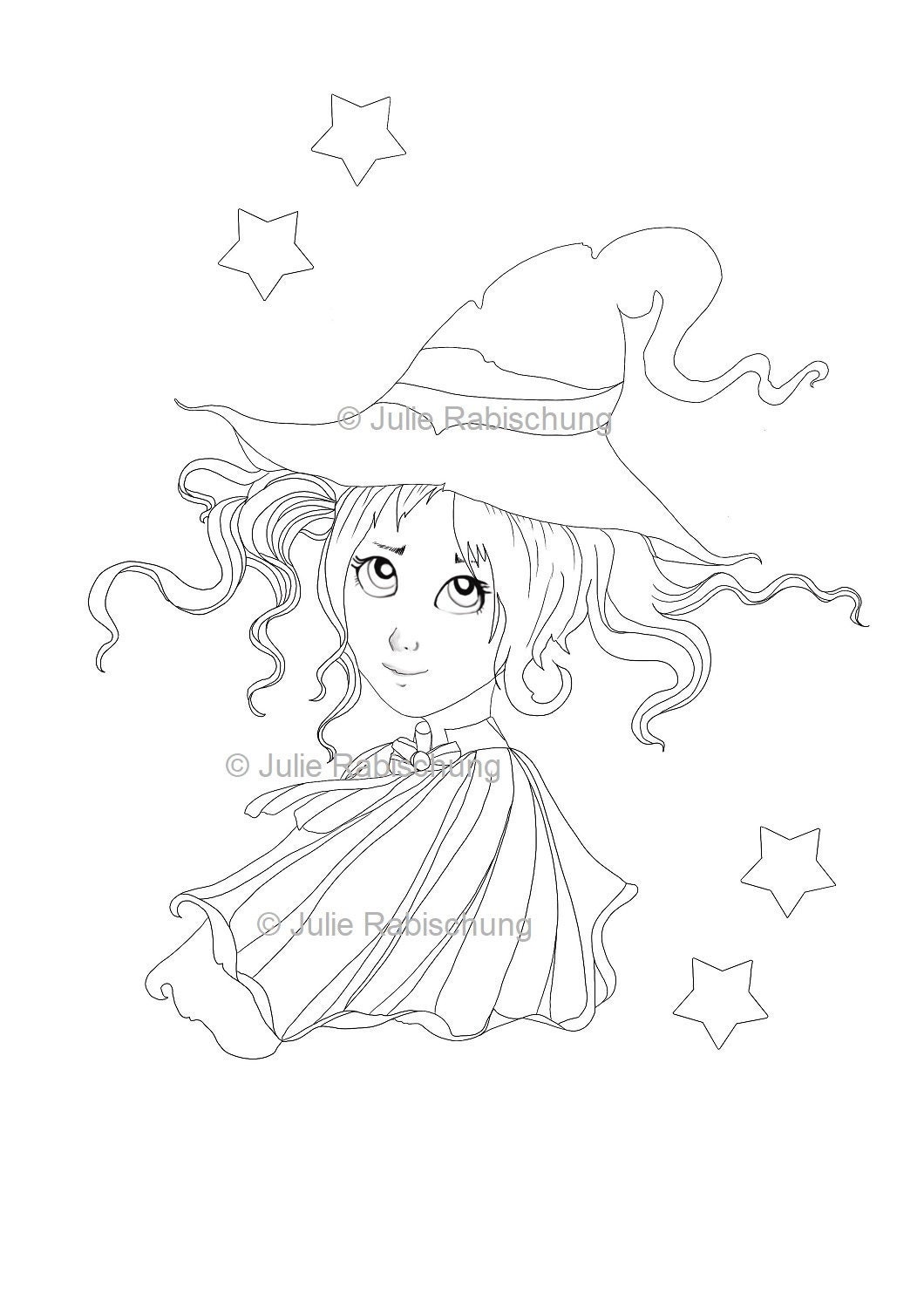 130+ Witch Coloring Page Ideas for Halloween Fun 94