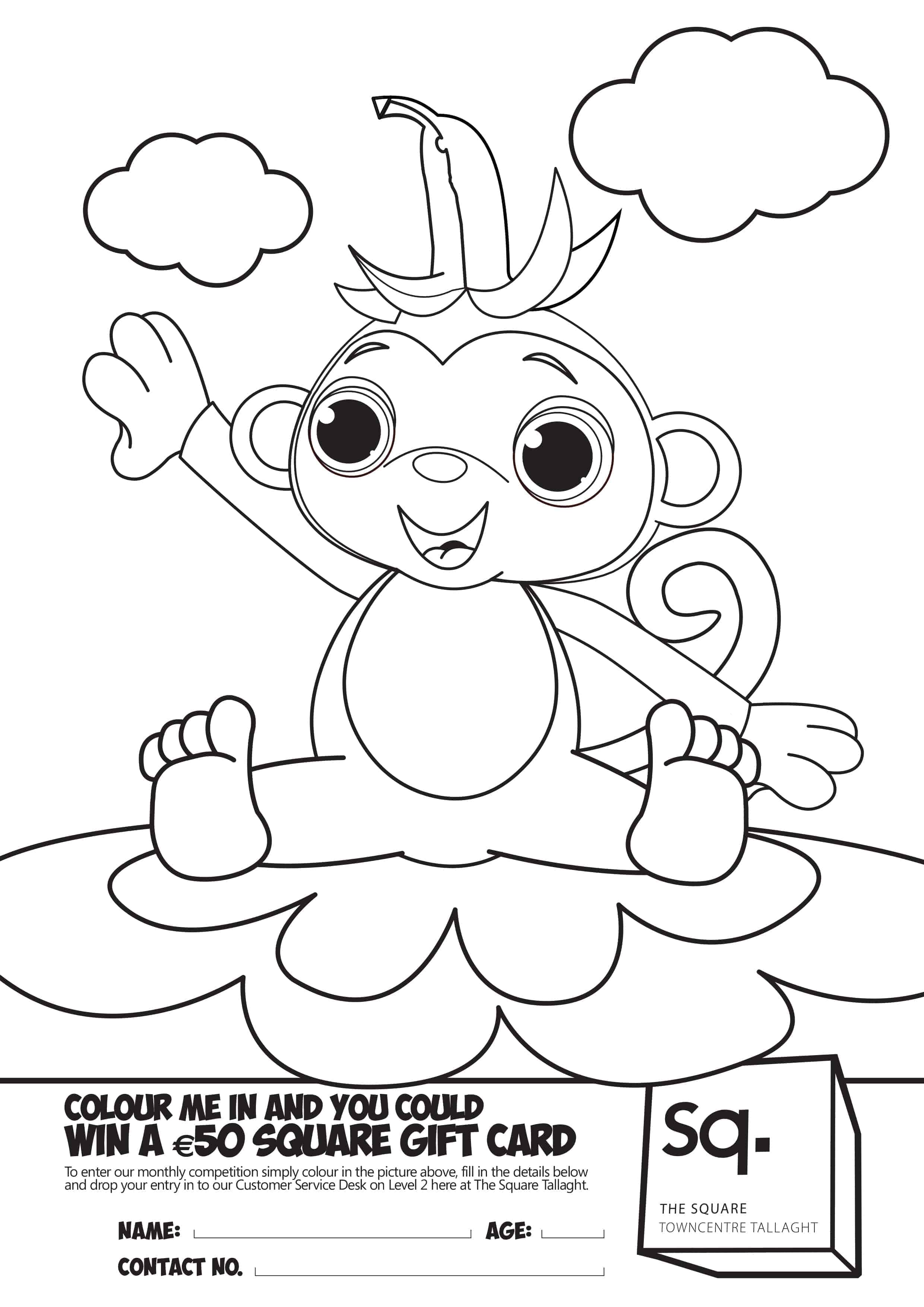 131+ Monthly Coloring Pages Printable 22