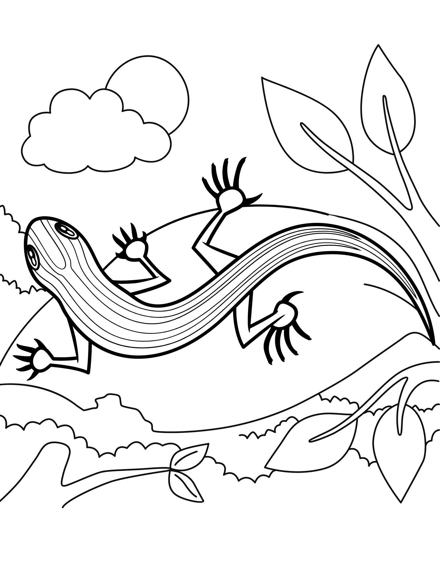 135+ Coloring Pages of Alligators Printable 83