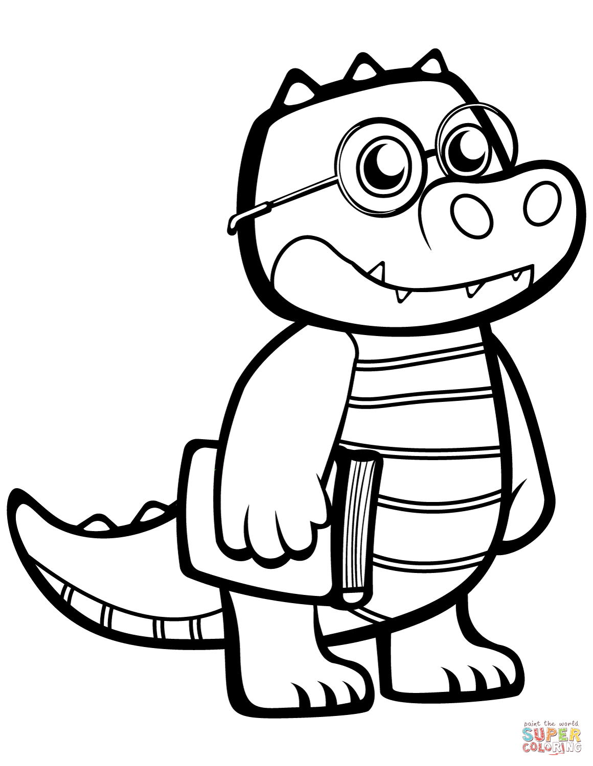 135+ Coloring Pages of Alligators Printable 85