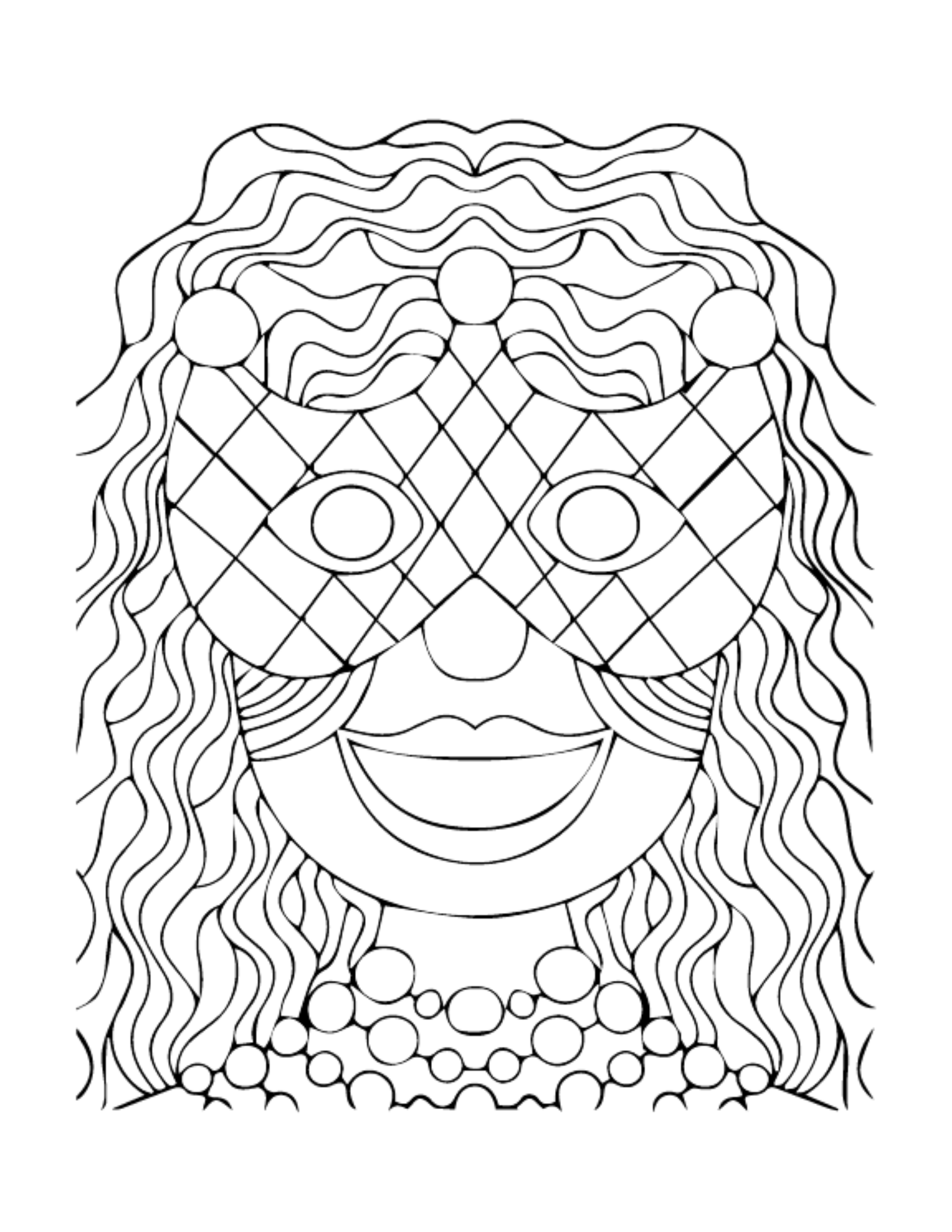 140 King Cake Coloring Pages Printable 125