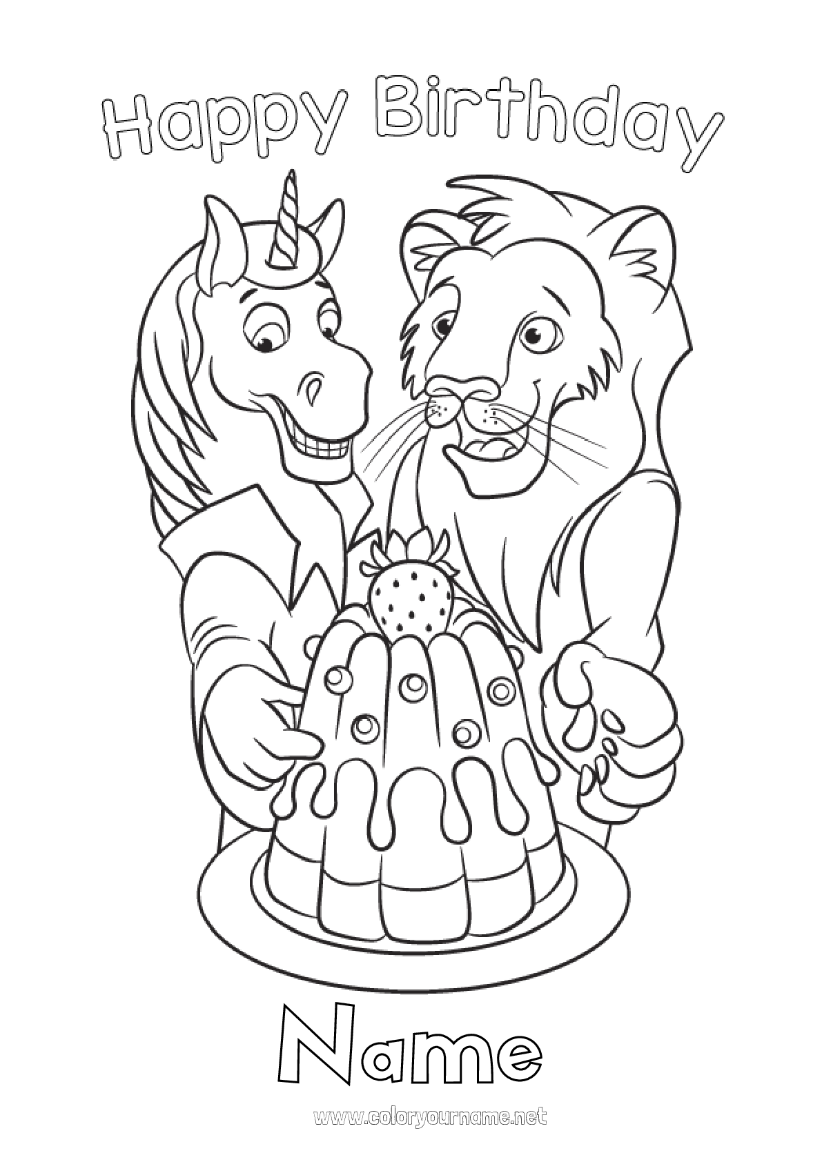 140 King Cake Coloring Pages Printable 137