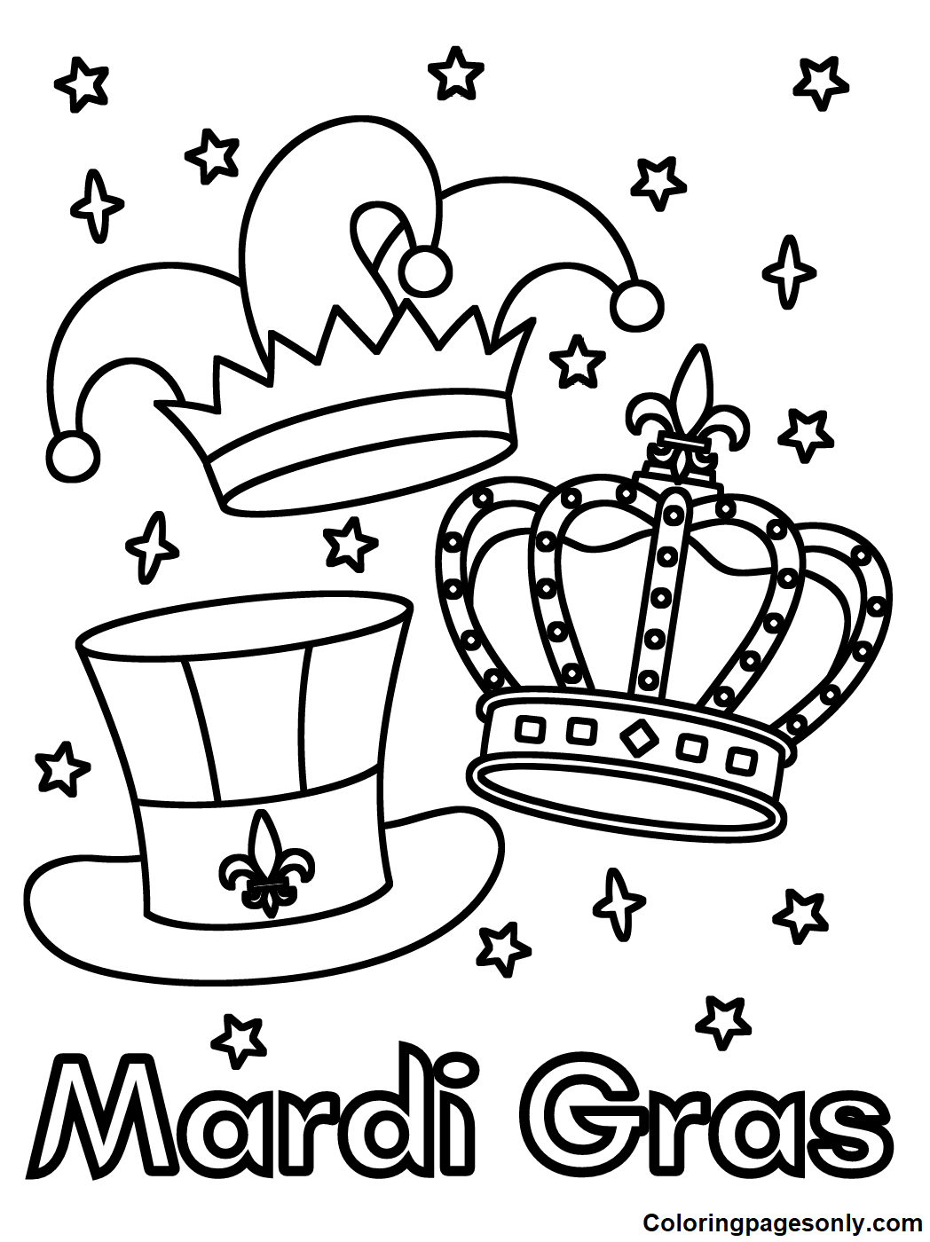 140 King Cake Coloring Pages Printable 140