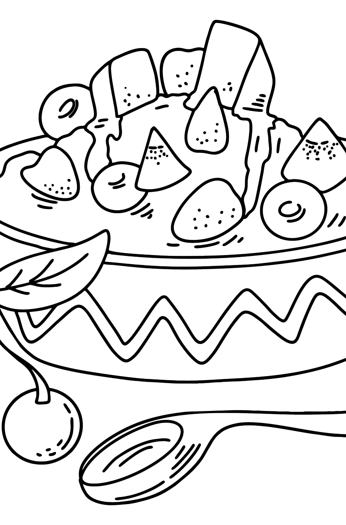 140 King Cake Coloring Pages Printable 145