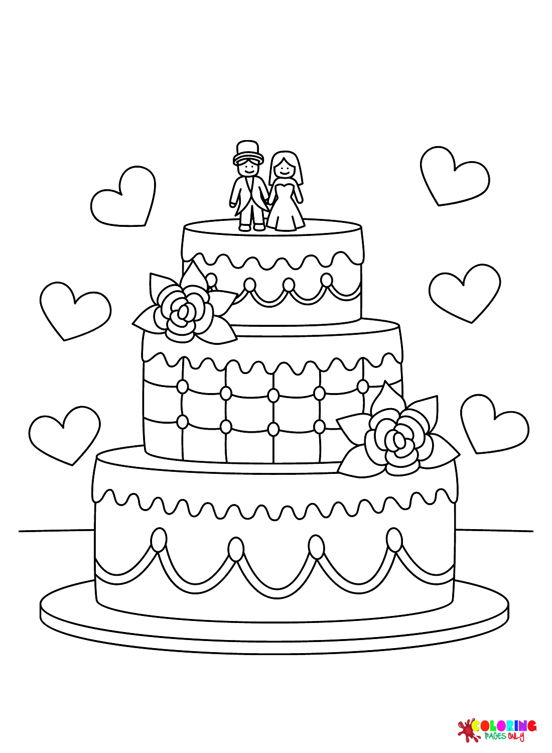 140 King Cake Coloring Pages Printable 26