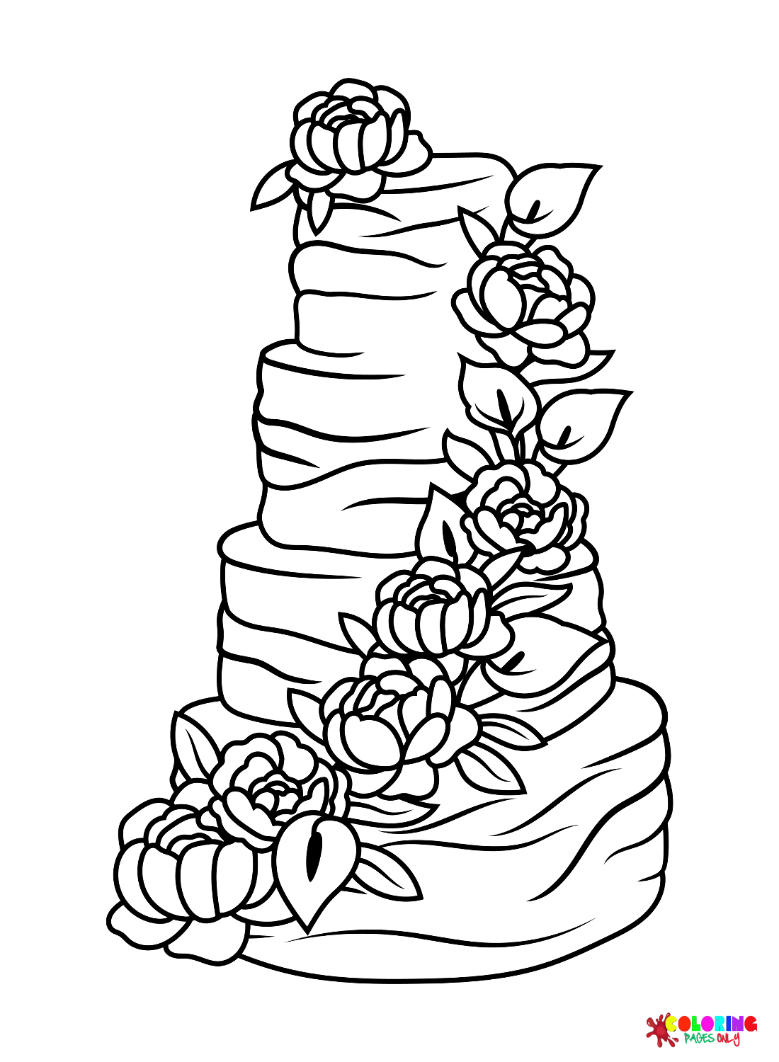 140 King Cake Coloring Pages Printable 3