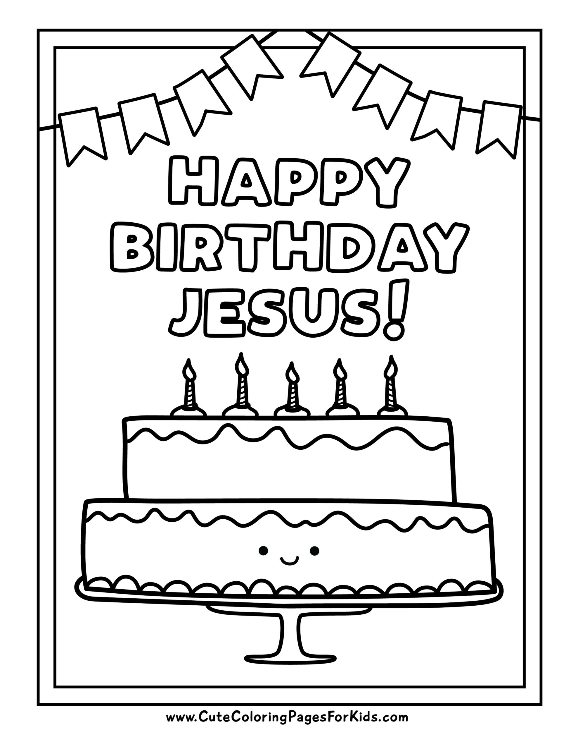 140 King Cake Coloring Pages Printable 36