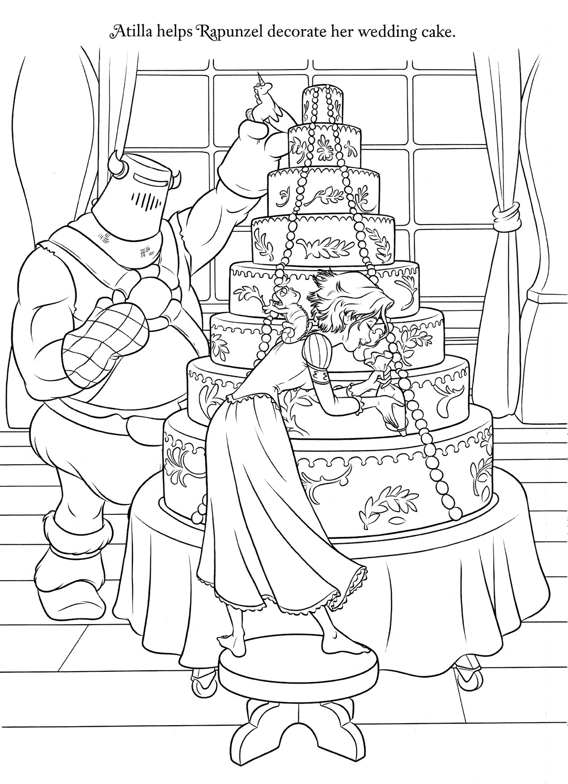 140 King Cake Coloring Pages Printable 72