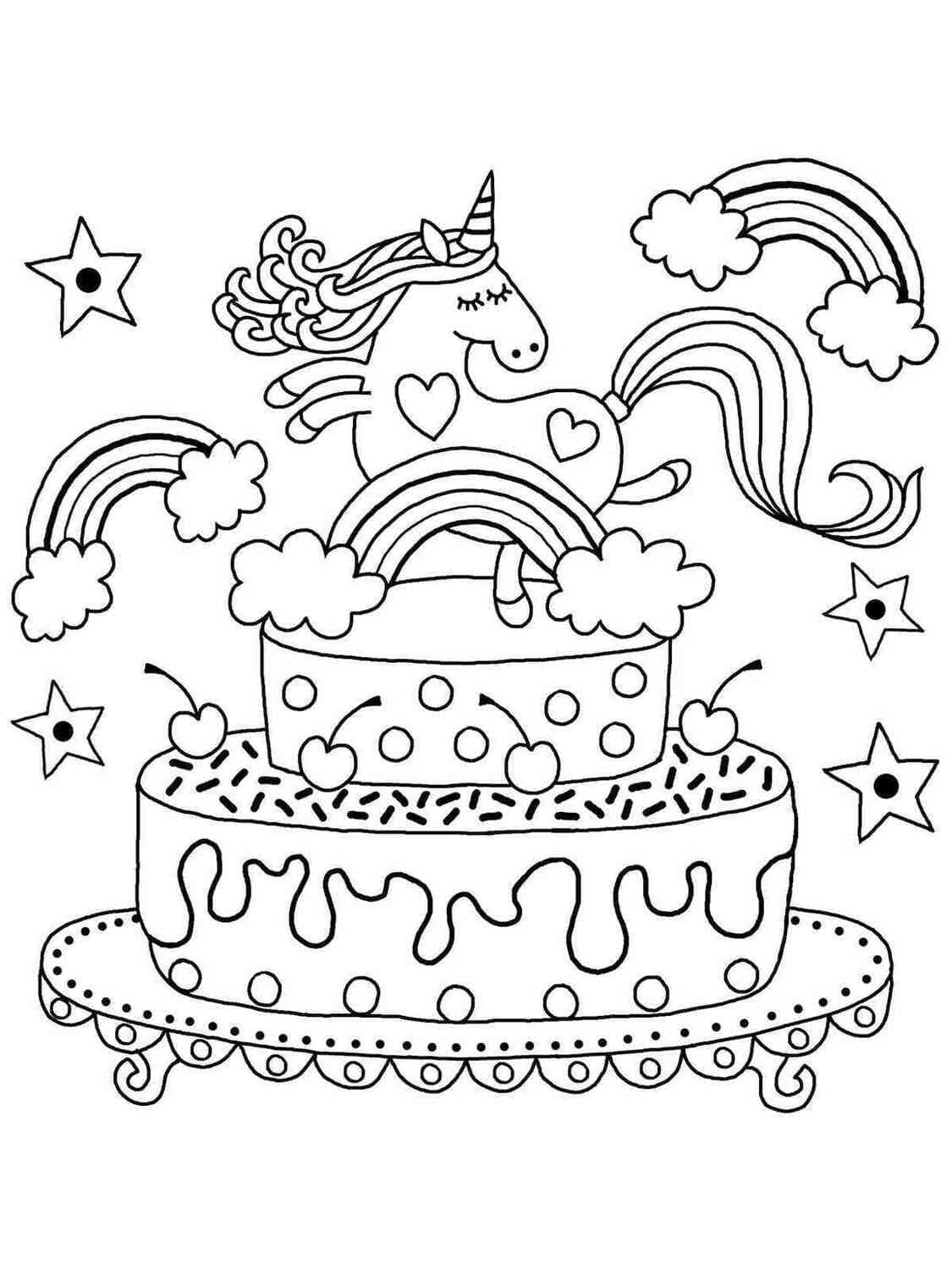 140 King Cake Coloring Pages Printable 94