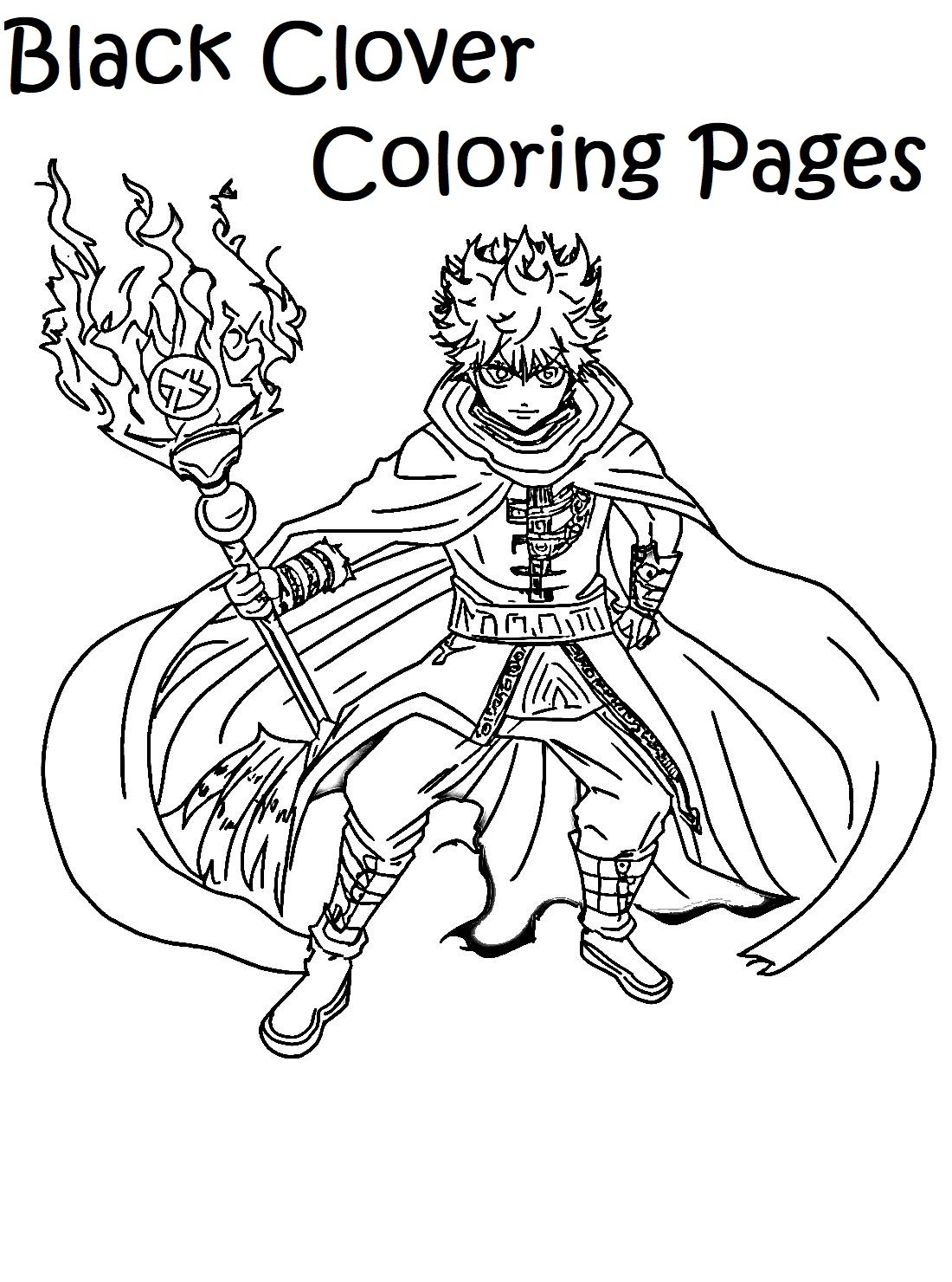 140 Manga Coloring Pages for Boys Printable 130