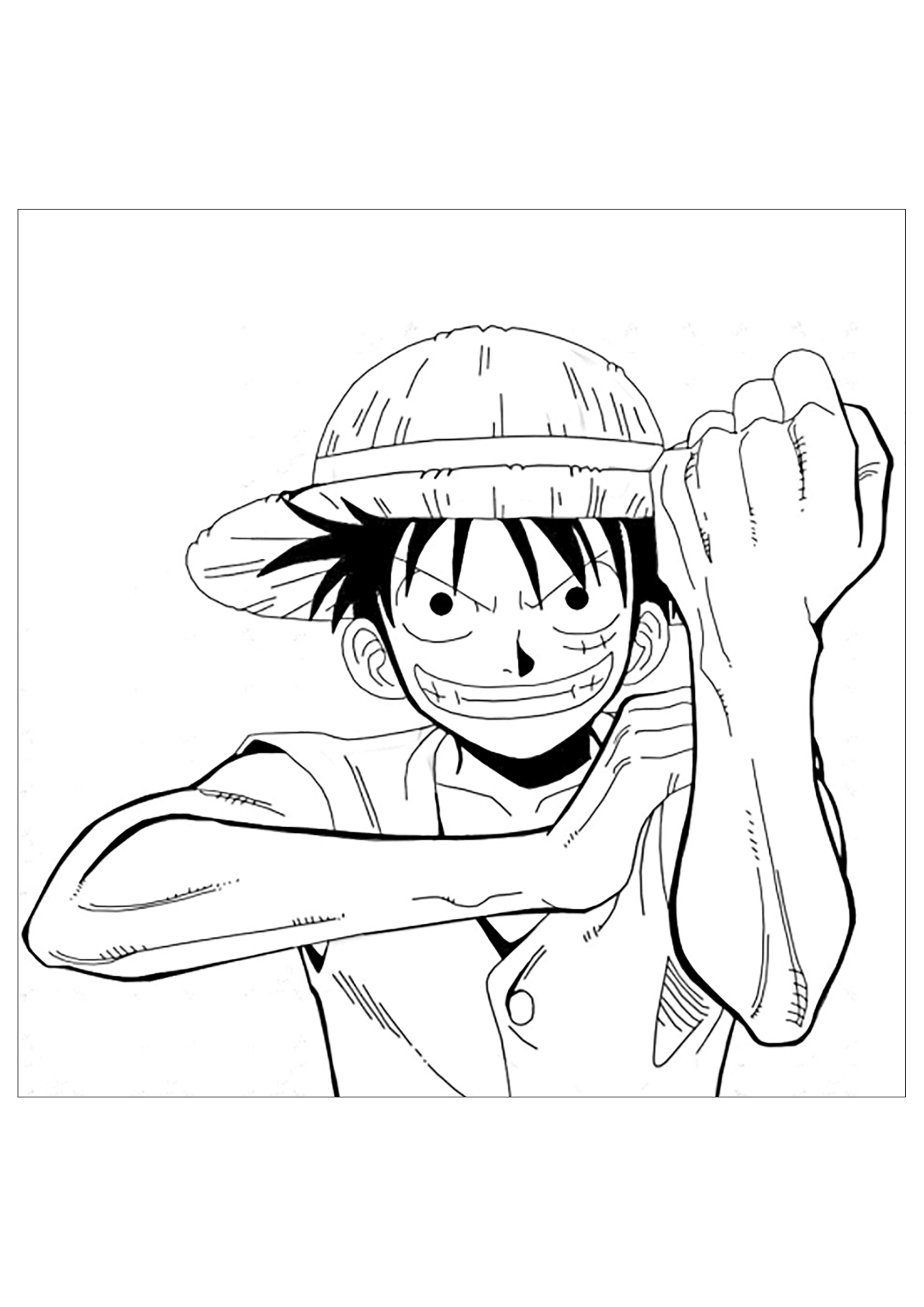 140 Manga Coloring Pages for Boys Printable 18