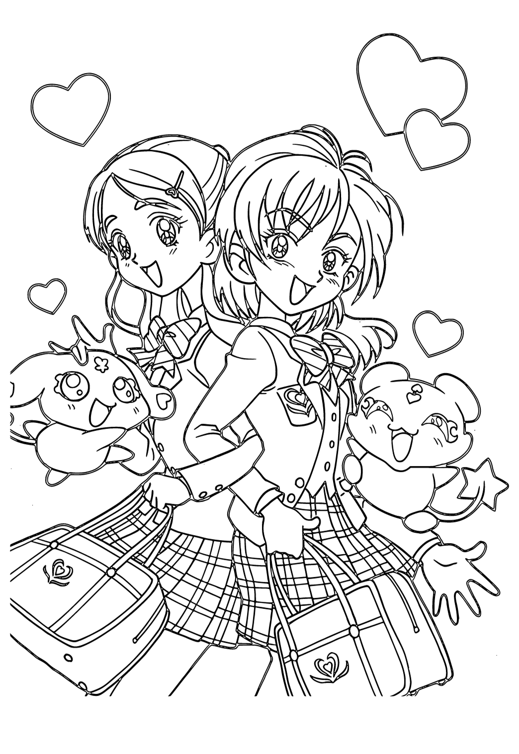 140 Manga Coloring Pages for Boys Printable 33