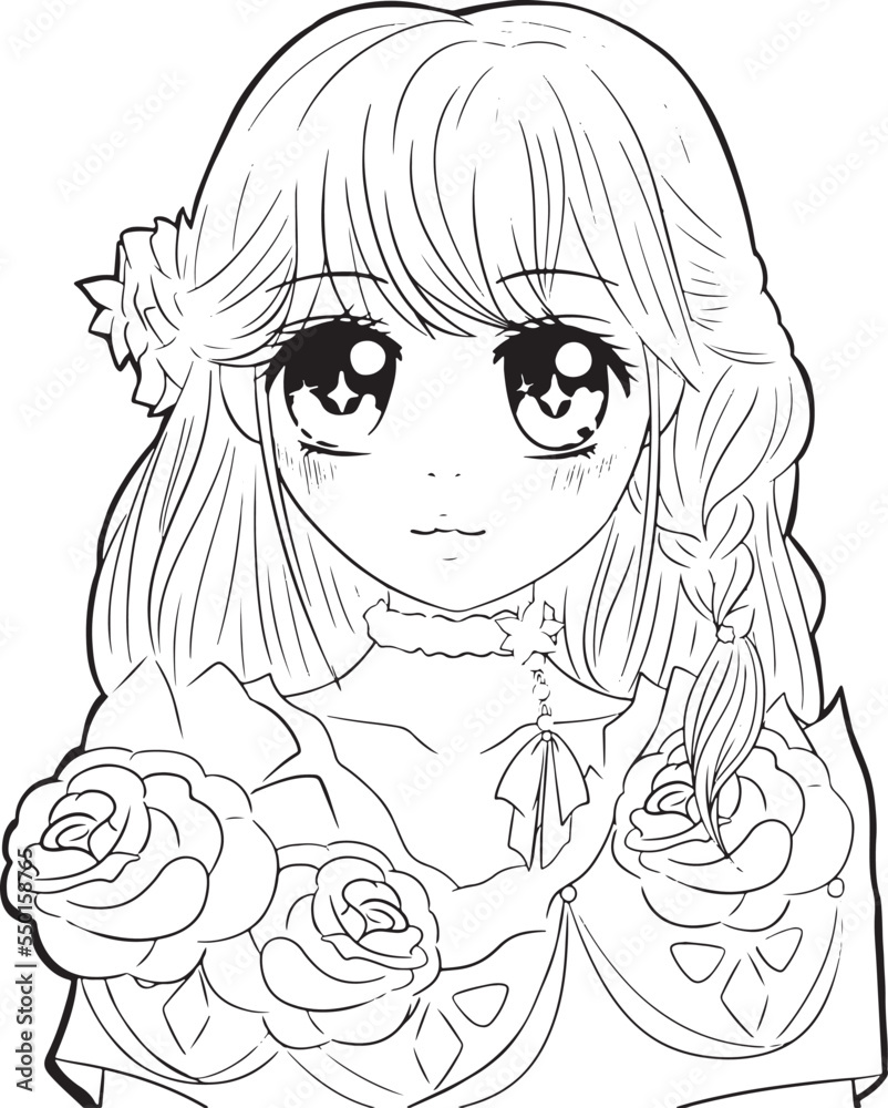 manga coloring pages for boys printable jpg