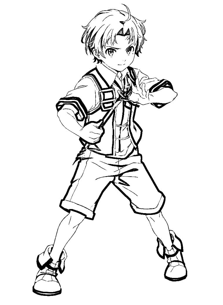 140 Manga Coloring Pages for Boys Printable 70