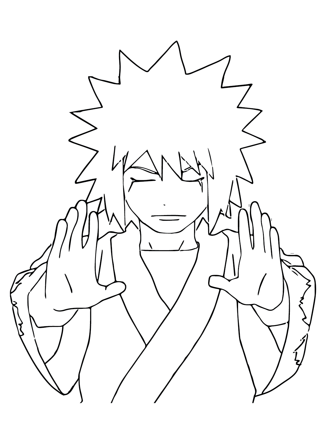 manga coloring pages for boys printable jpg