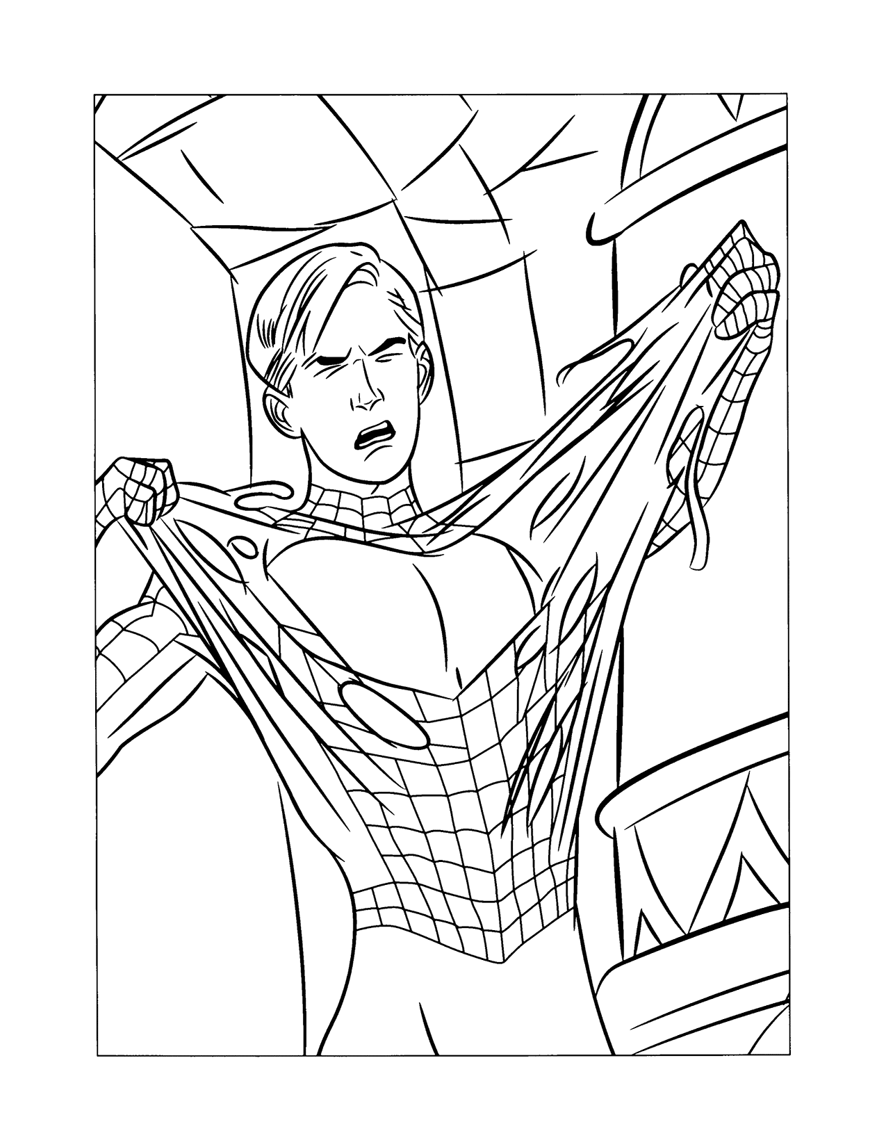 140+ Spider-Man Coloring Pages for Marvel Fans 110