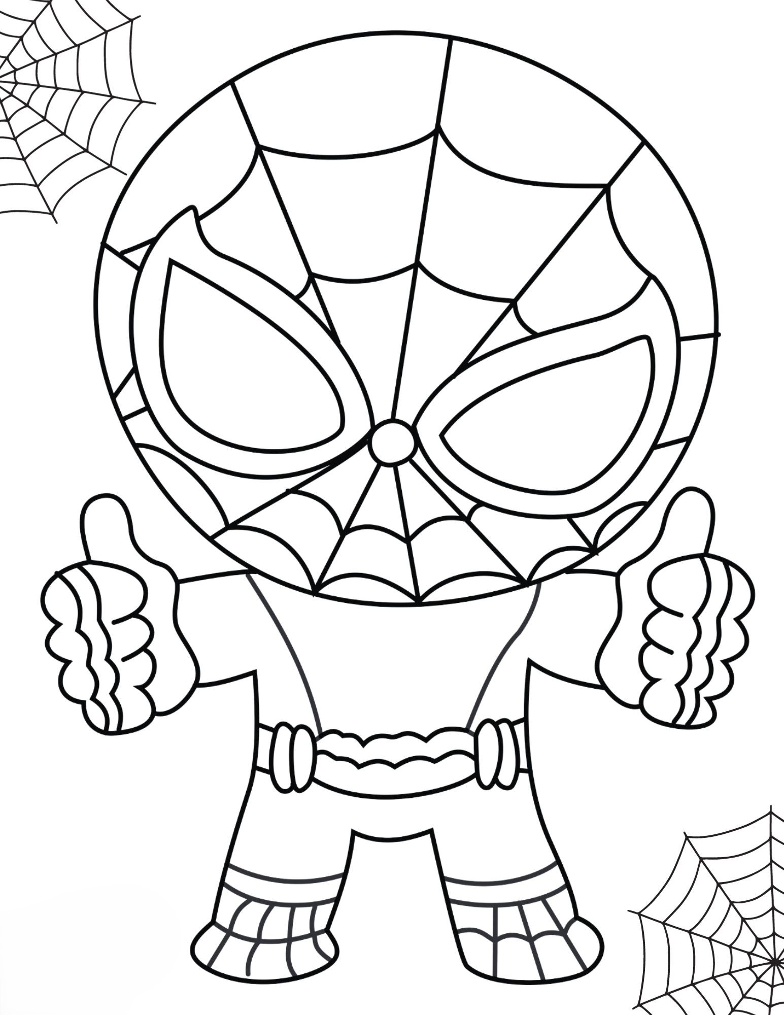 140+ Spider-Man Coloring Pages for Marvel Fans 120