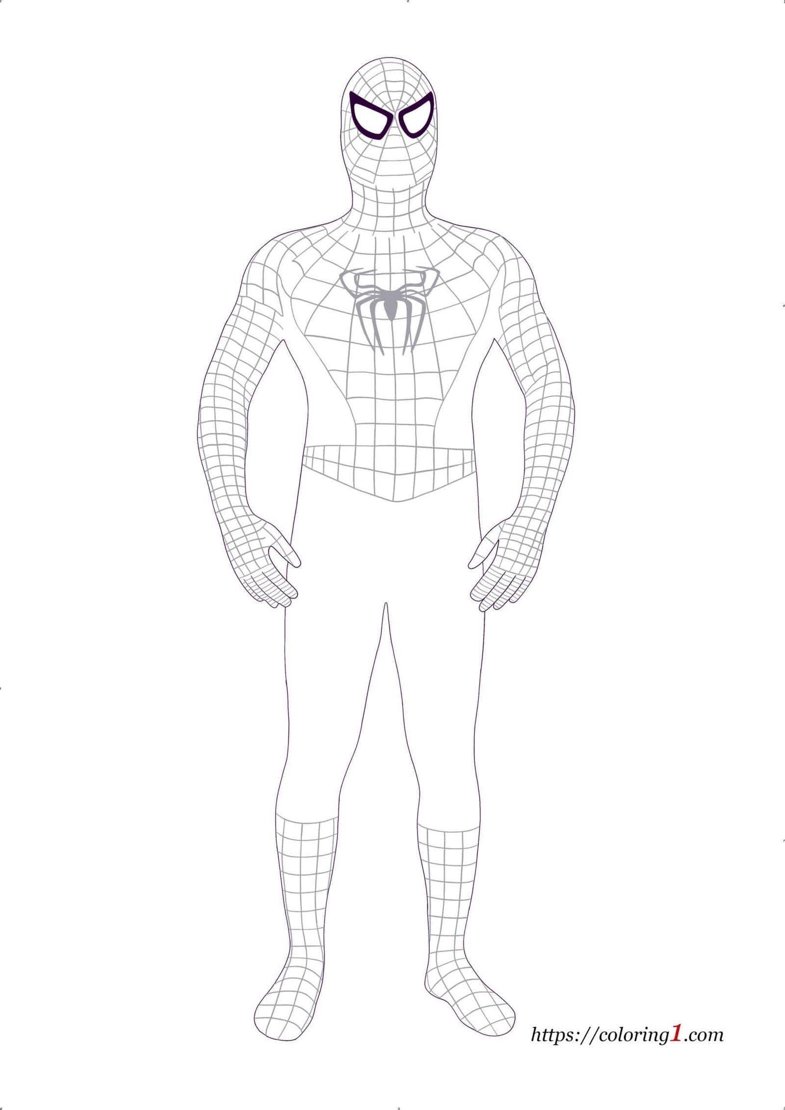 140+ Spider-Man Coloring Pages for Marvel Fans 126