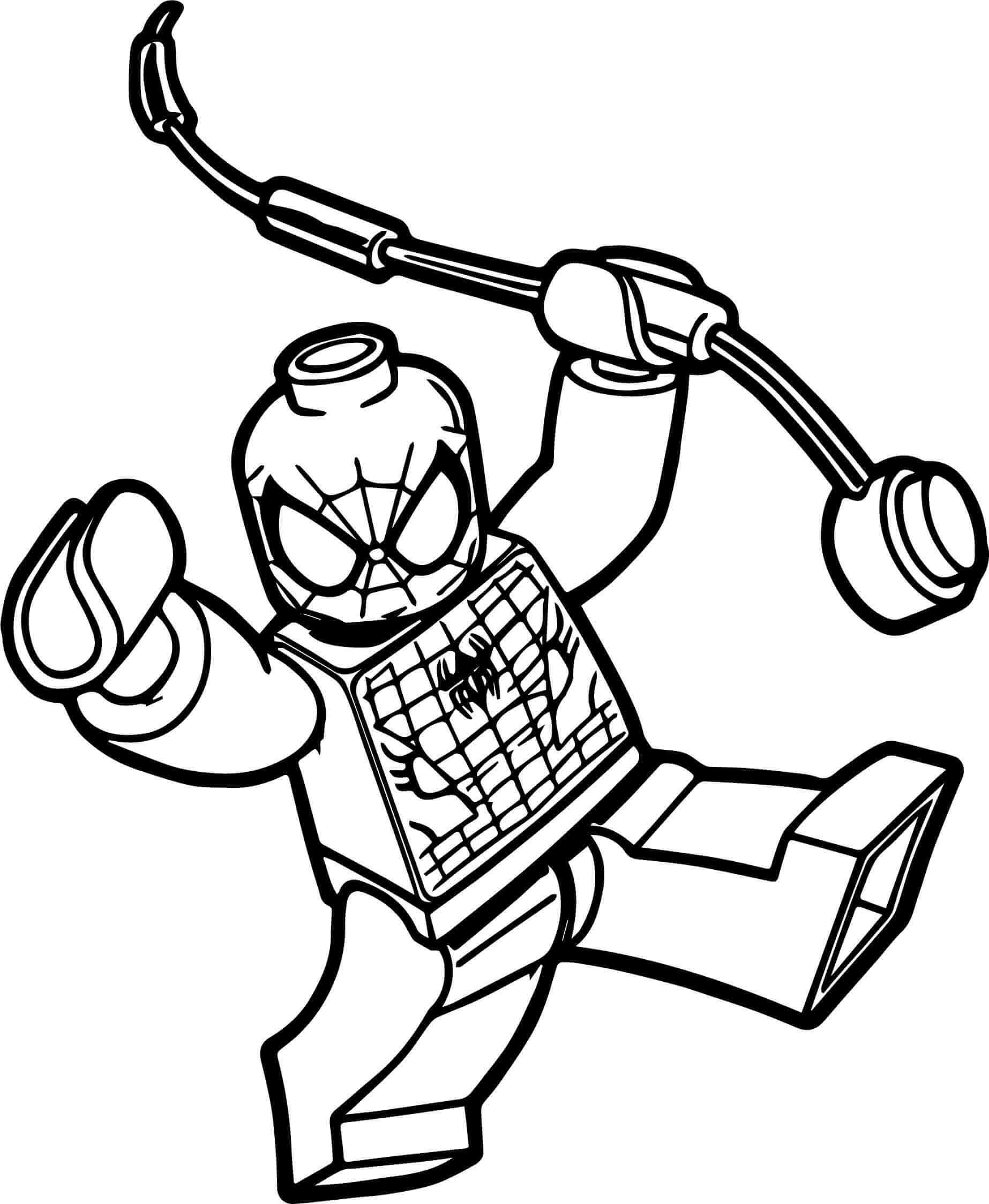 140+ Spider-Man Coloring Pages for Marvel Fans 128