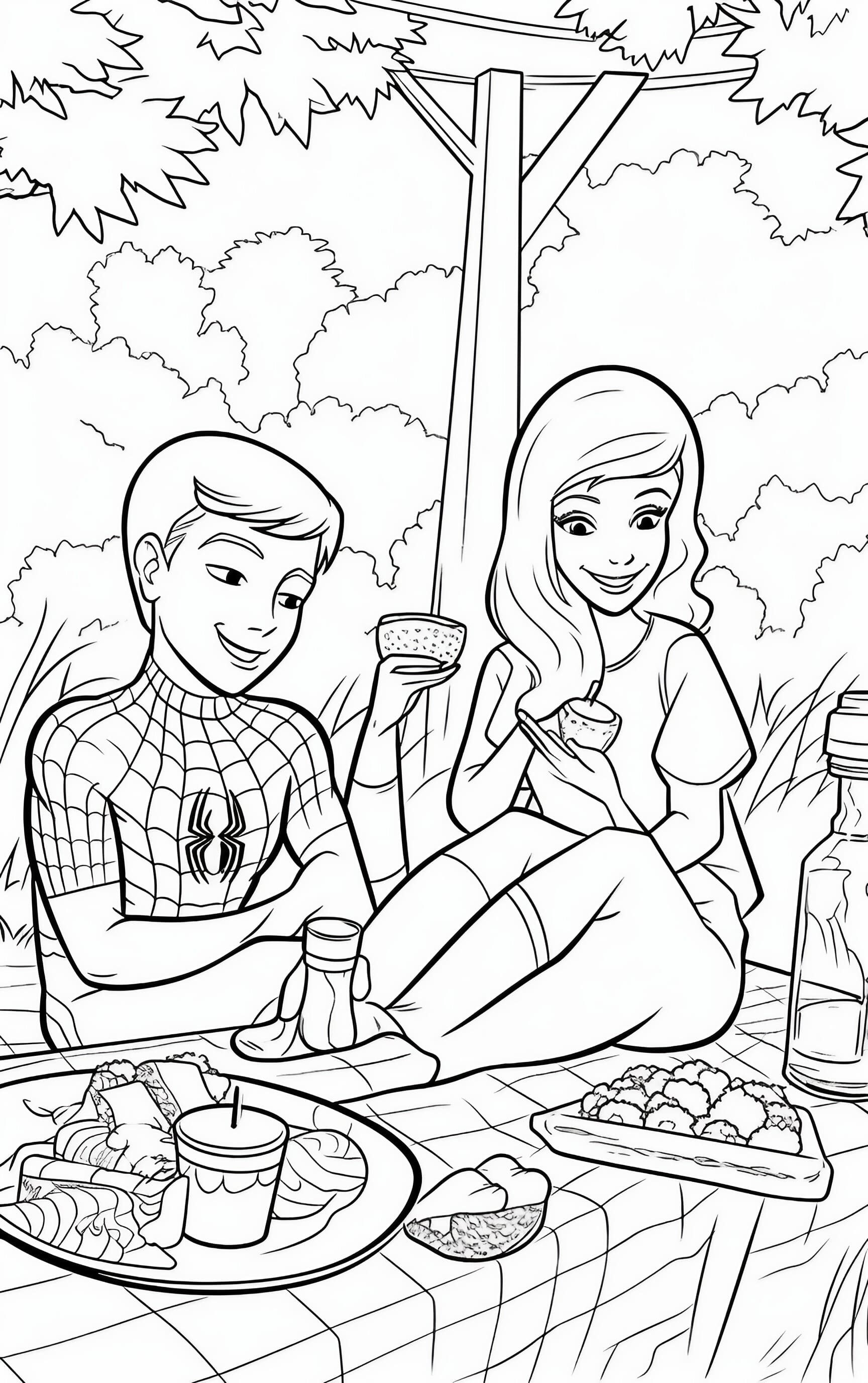 140+ Spider-Man Coloring Pages for Marvel Fans 130