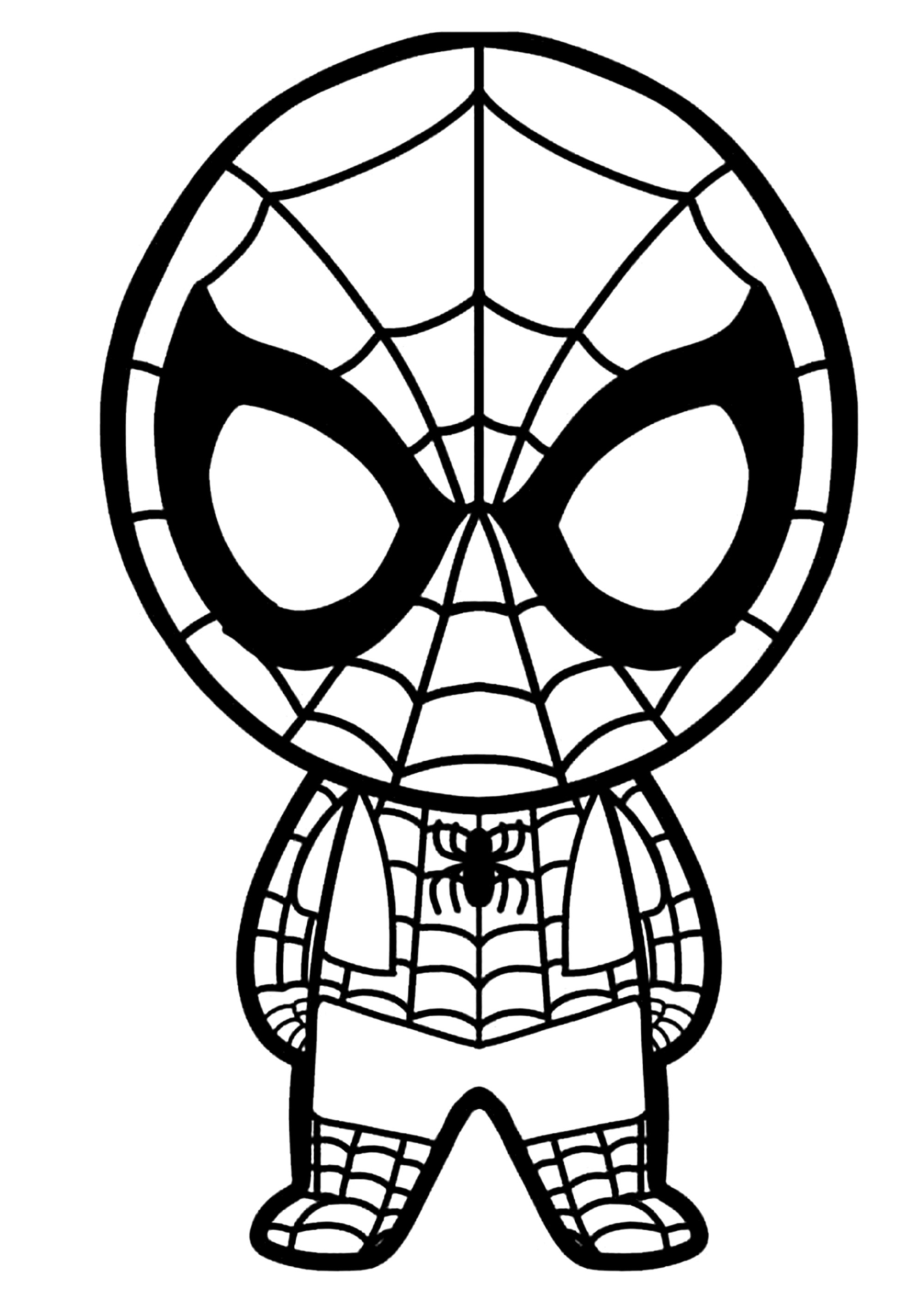 140+ Spider-Man Coloring Pages for Marvel Fans 133