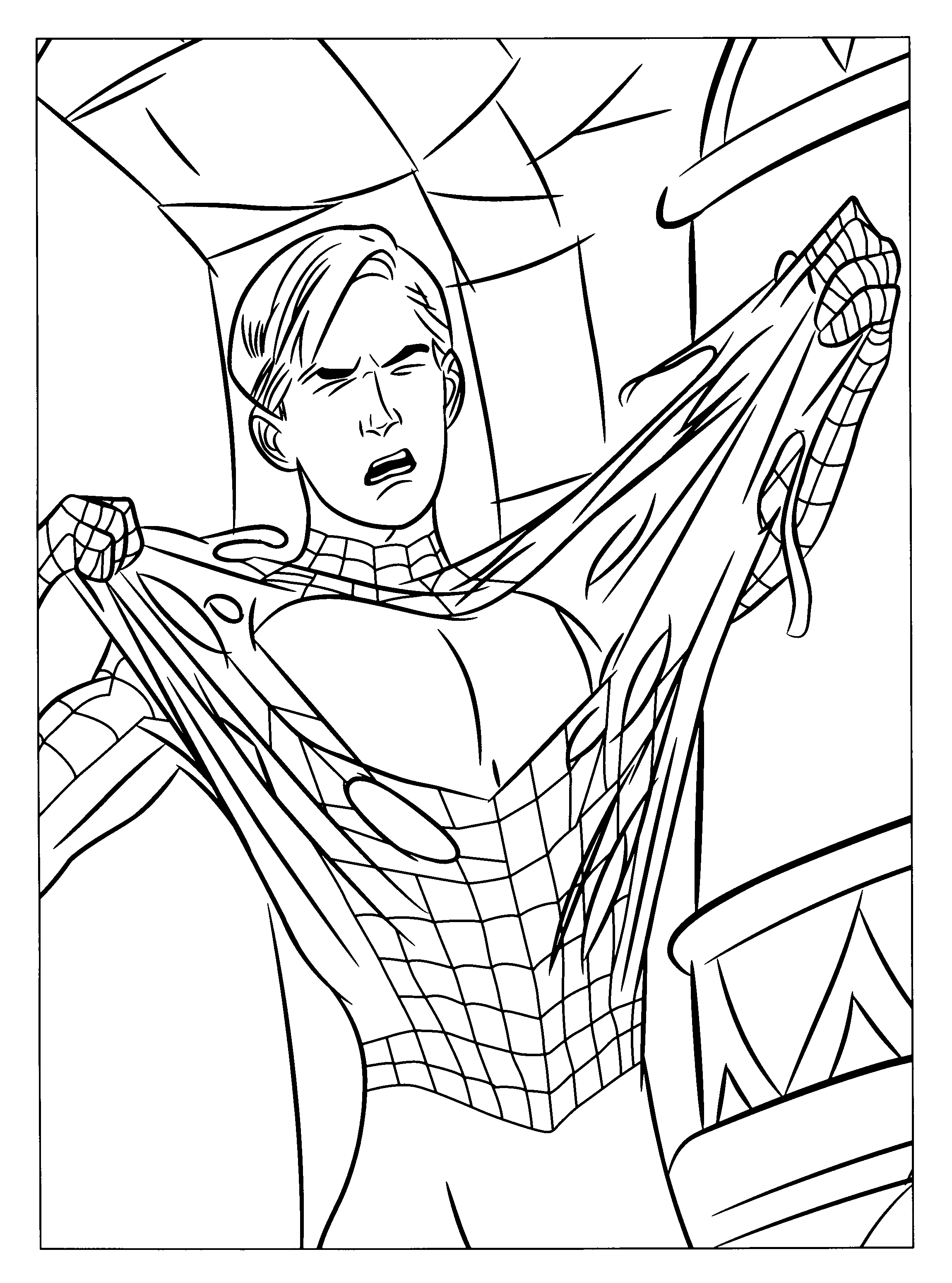 140+ Spider-Man Coloring Pages for Marvel Fans 138