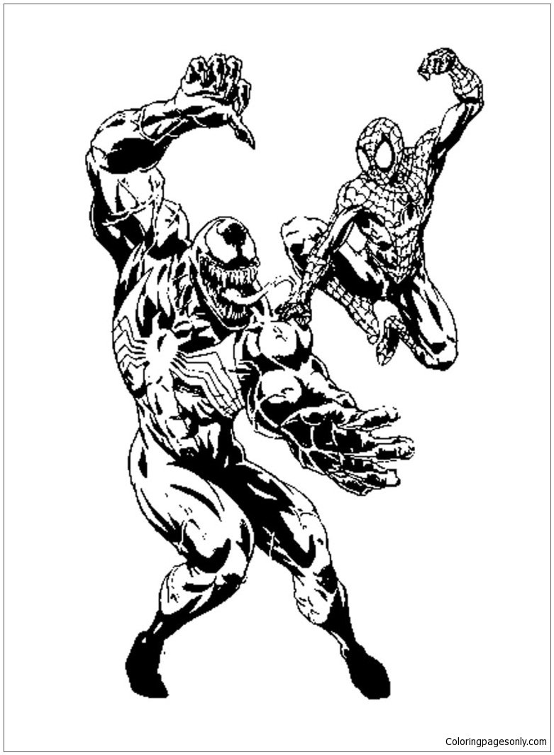 140+ Spider-Man Coloring Pages for Marvel Fans 17