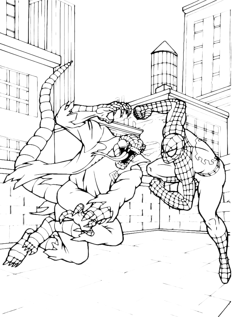 140+ Spider-Man Coloring Pages for Marvel Fans 24