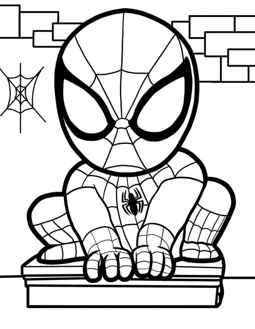 140+ Spider-Man Coloring Pages for Marvel Fans 25