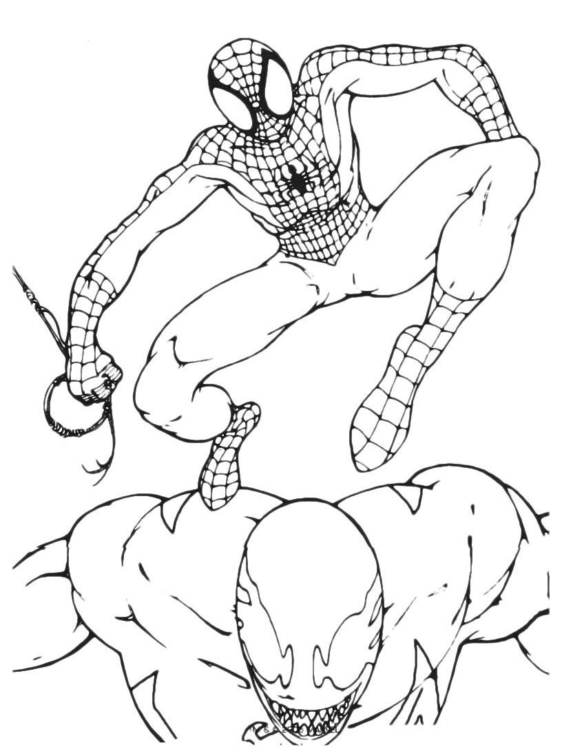 140+ Spider-Man Coloring Pages for Marvel Fans 26