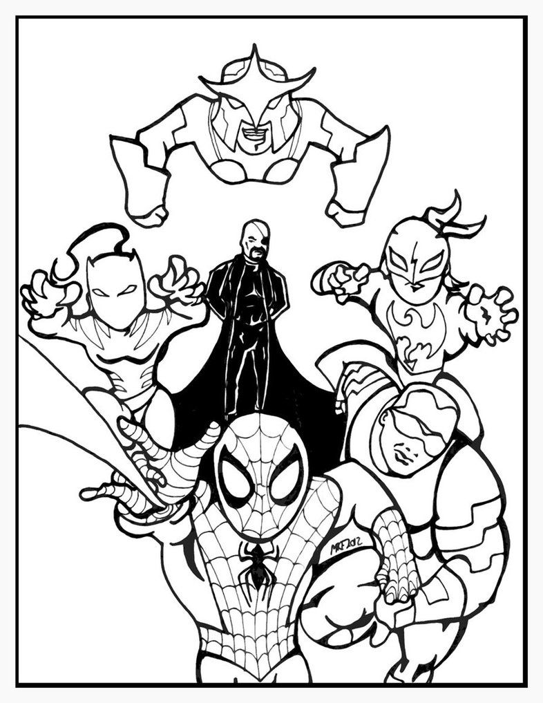 140+ Spider-Man Coloring Pages for Marvel Fans 3