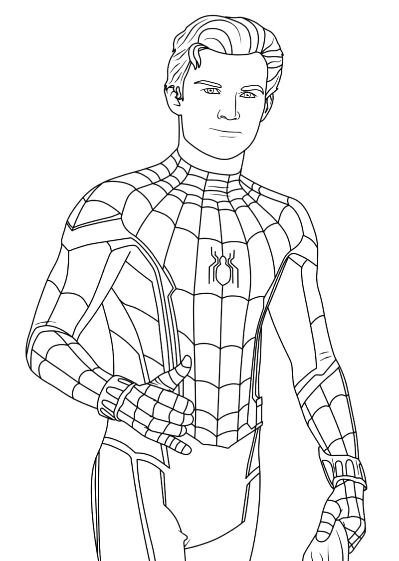 140+ Spider-Man Coloring Pages for Marvel Fans 30