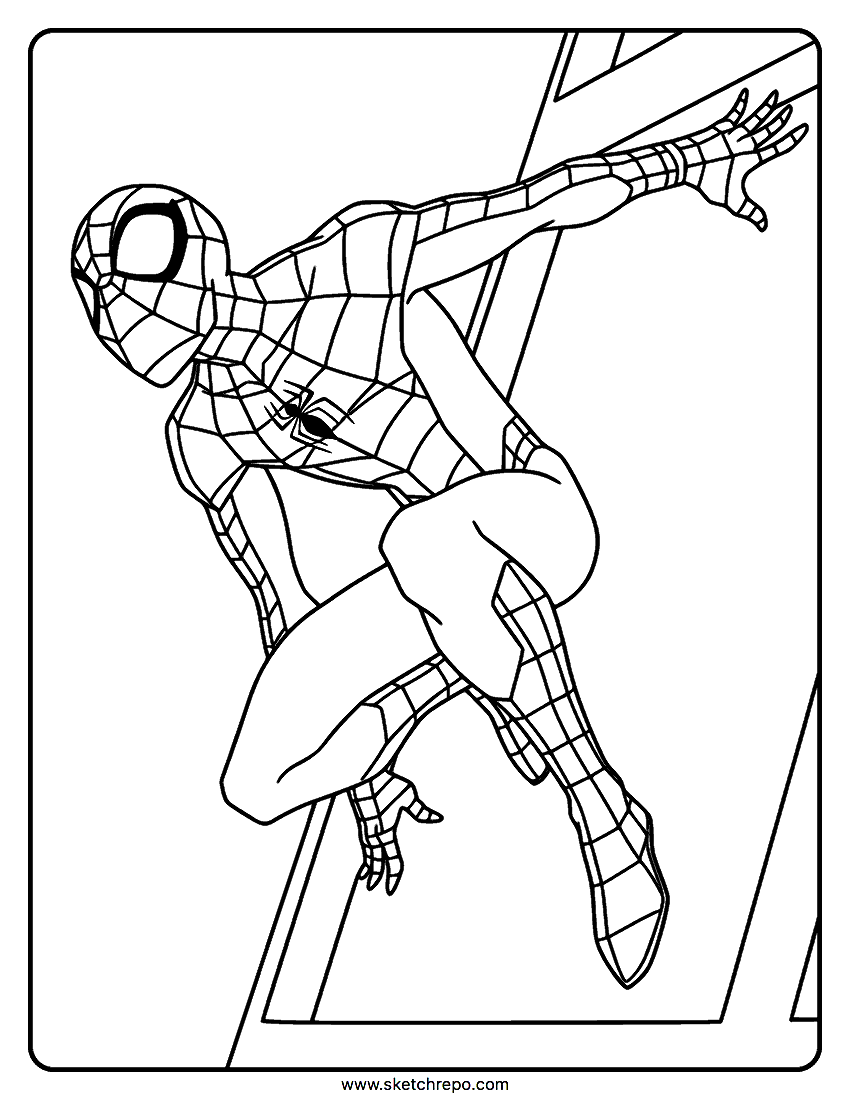 140+ Spider-Man Coloring Pages for Marvel Fans 35