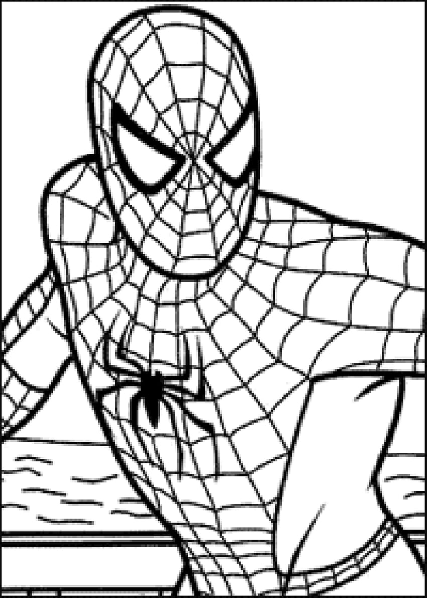 140+ Spider-Man Coloring Pages for Marvel Fans 39