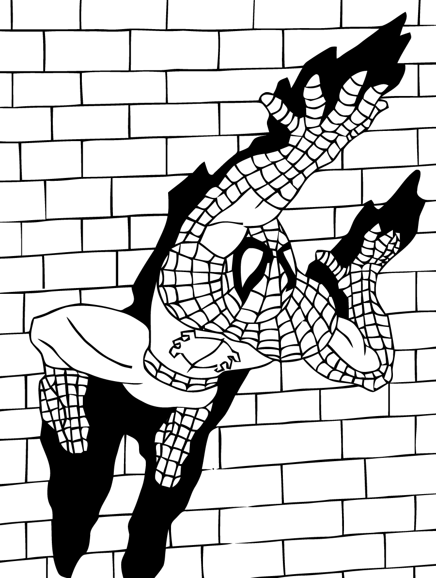 140+ Spider-Man Coloring Pages for Marvel Fans 44