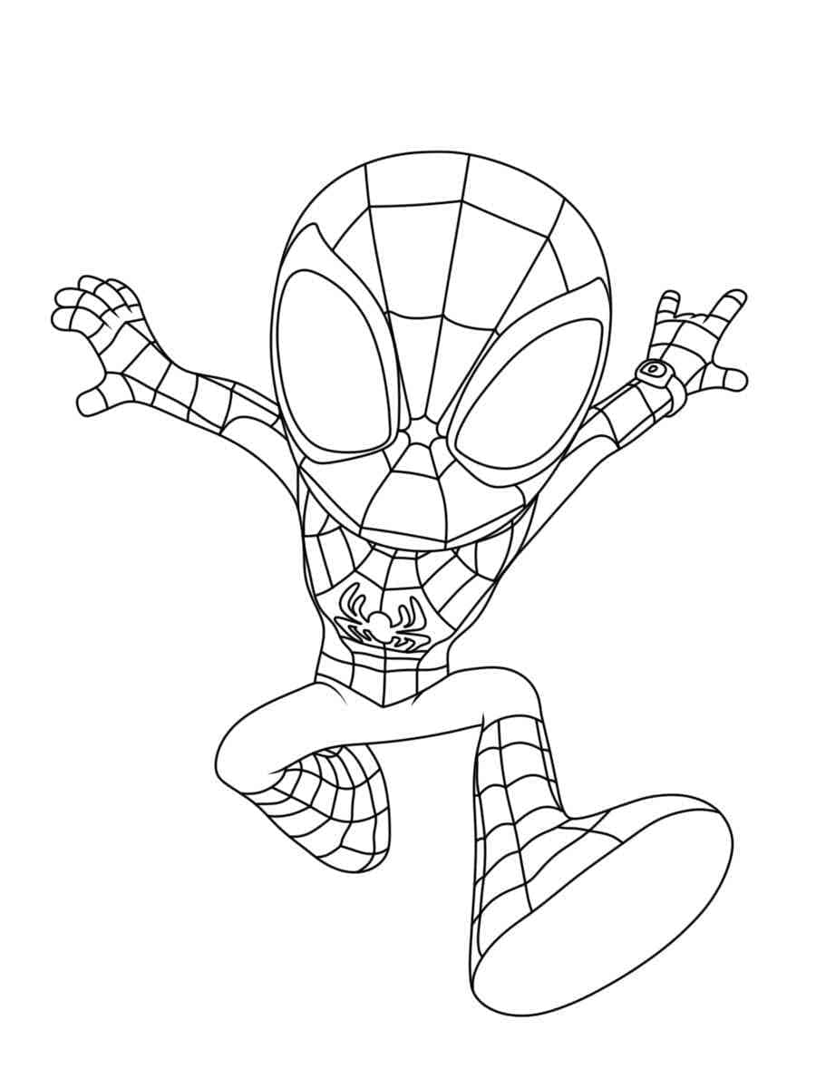 140+ Spider-Man Coloring Pages for Marvel Fans 45