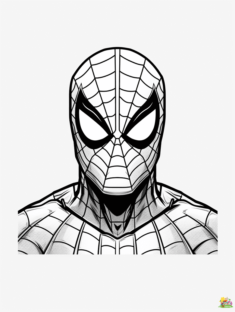 140+ Spider-Man Coloring Pages for Marvel Fans 5