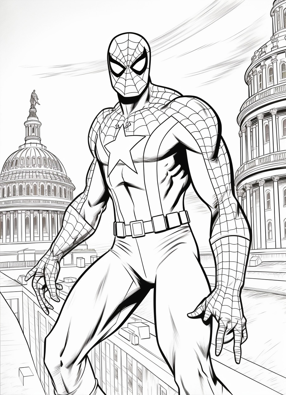 140+ Spider-Man Coloring Pages for Marvel Fans 60