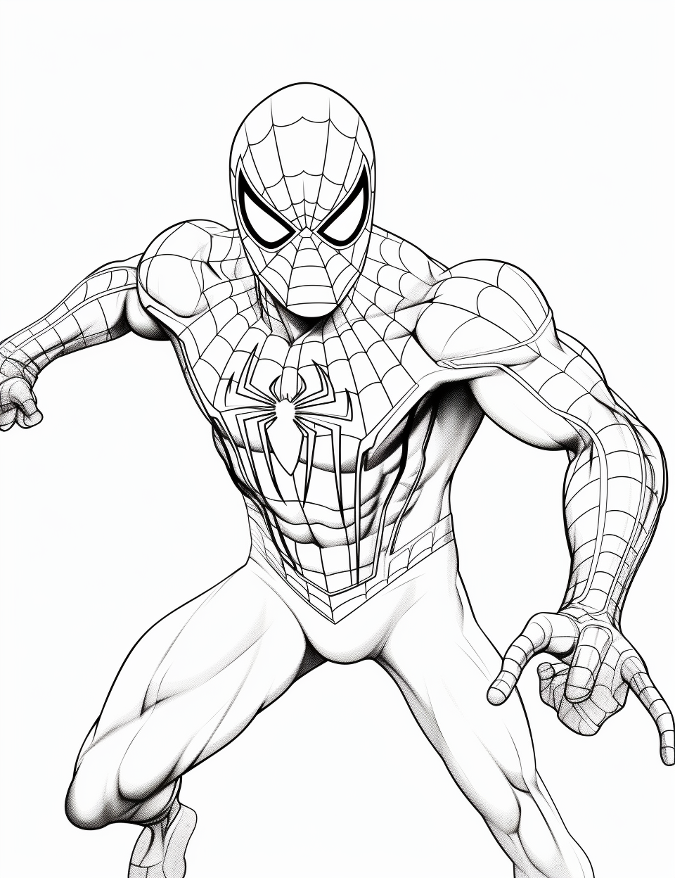 140+ Spider-Man Coloring Pages for Marvel Fans 62