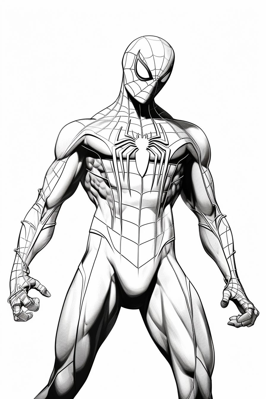 140+ Spider-Man Coloring Pages for Marvel Fans 65